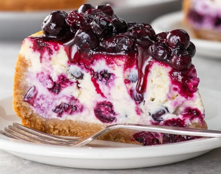 New York Cheese Cake Blueberry Topping